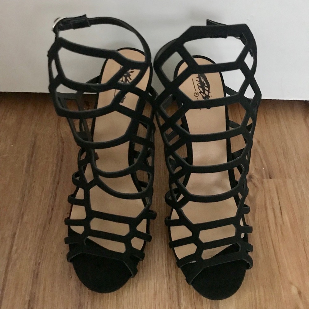Black heels